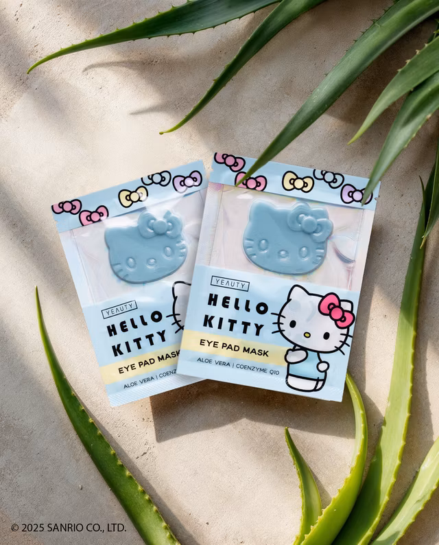 Stimmungsbild Hello Kitty Augenpads Aloe Vera & Coenzyme Q10