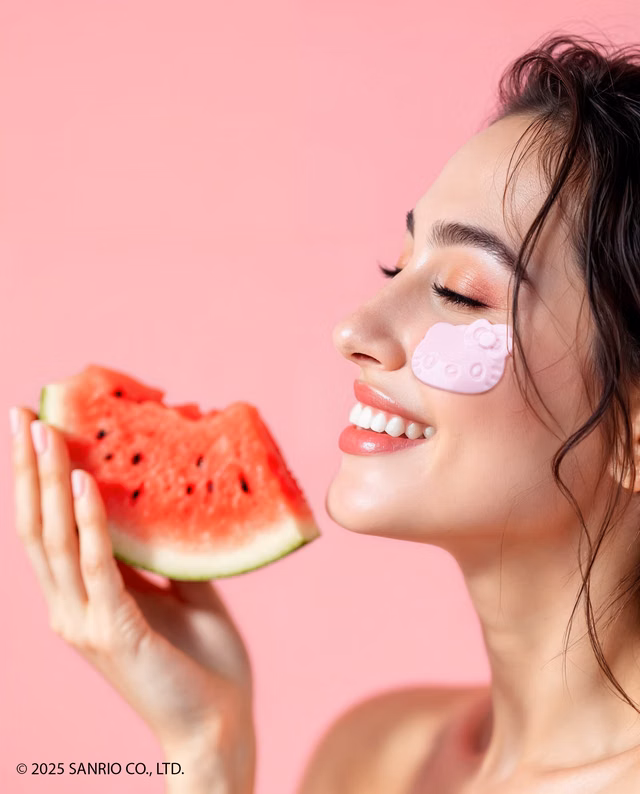 Stimmungsbild Augenpads Hello Kitty Augenpads Watermelon & Niacinamide