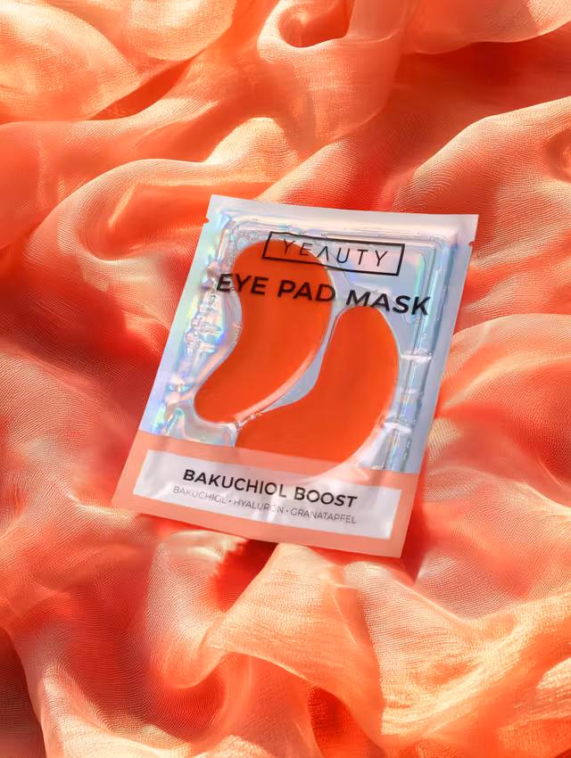 Stimmungsbild Produkt Augenpads BAKUCHIOL BOOST
