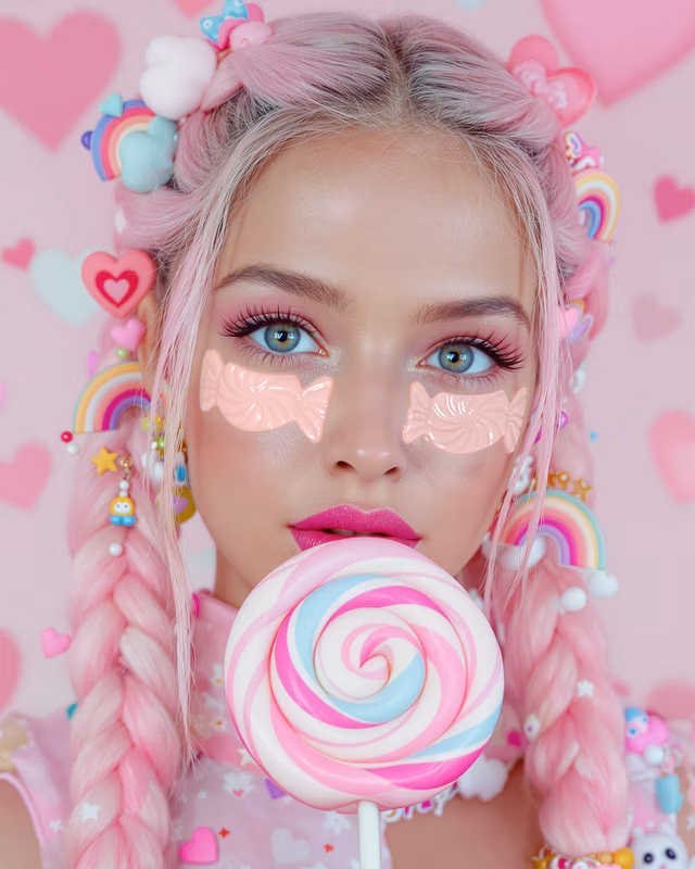 Stimmungsbild Augenpads CONTOUR CARAMEL Limited Edition
