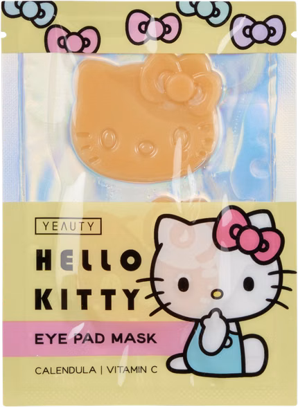 Vorderseite Produkt Hello Kitty Augenpads Calendula & Vitamin C