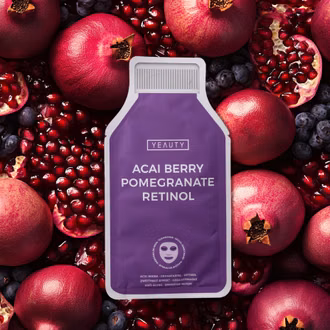 Stimmungsbild Produkt Tuchmaske ACAI BERRY, POMEGRANATE, RETINOL