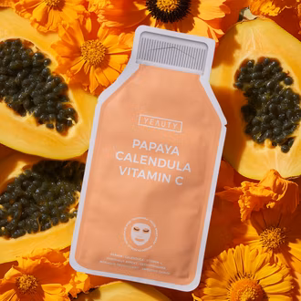 Stimmungsbild Gesichtsmaske PAPAYA, CALENDULA, VITAMIN C