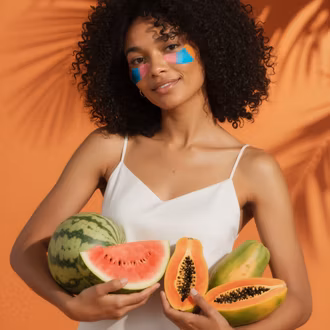 Stimmungsbild Augenpads PARADISE PUNCH